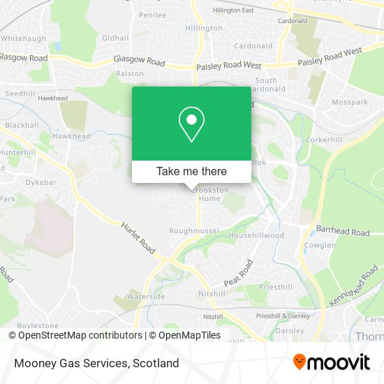 Mooney Gas Services map
