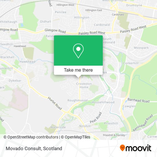 Movado Consult map