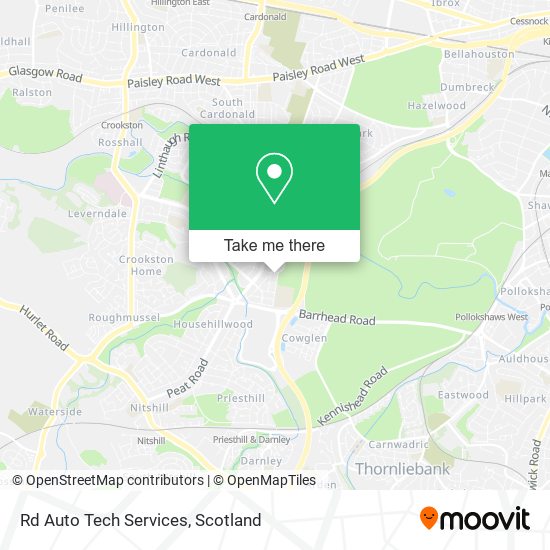 Rd Auto Tech Services map