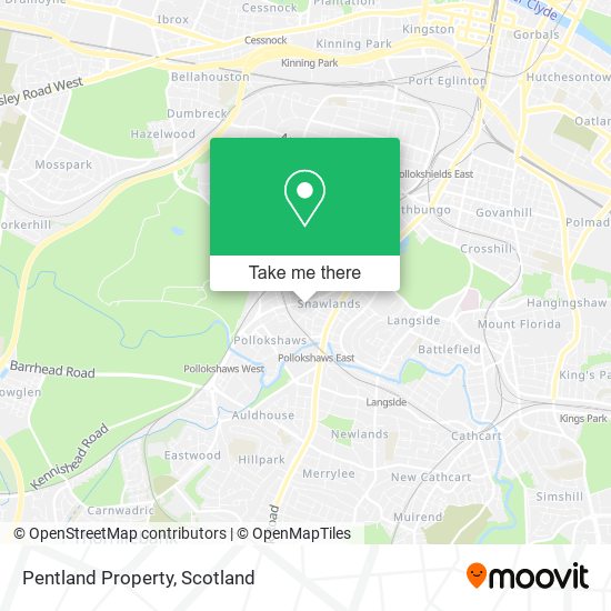 Pentland Property map