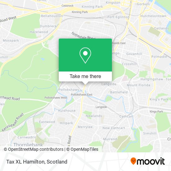 Tax XL Hamilton map