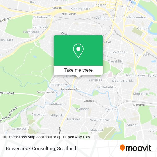 Bravecheck Consulting map