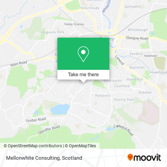 Mellonwhite Consulting map