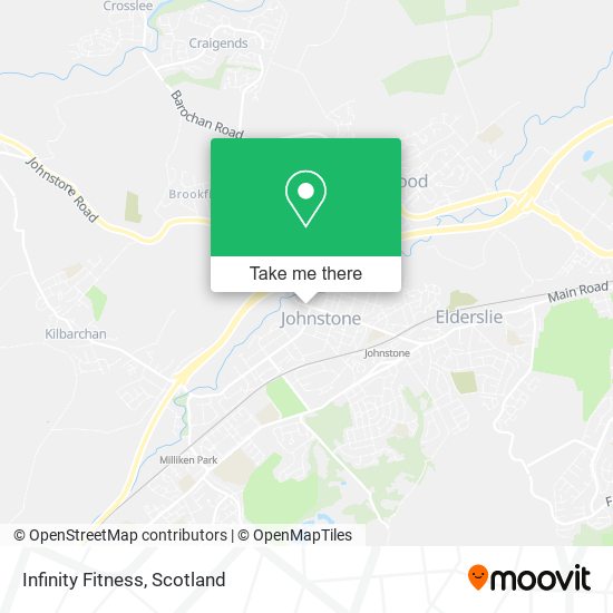 Infinity Fitness map