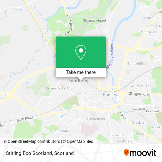 Stirling Eco Scotland map