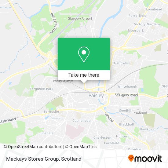 Mackays Stores Group map