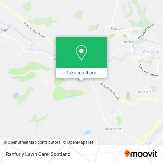 Ranfurly Lawn Care map