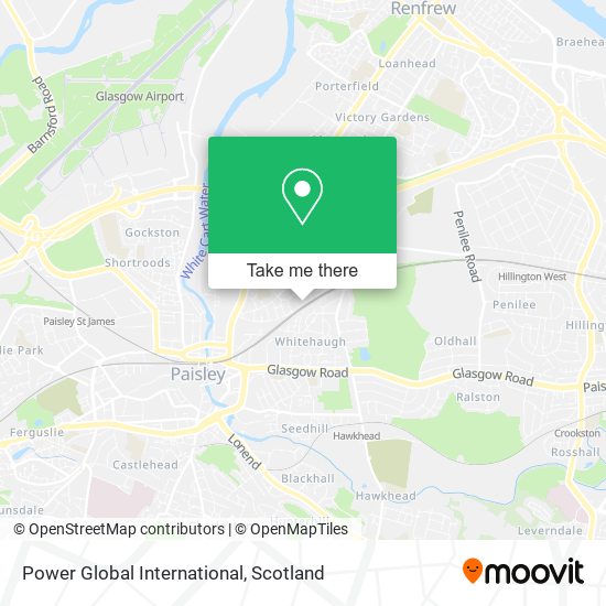 Power Global International map