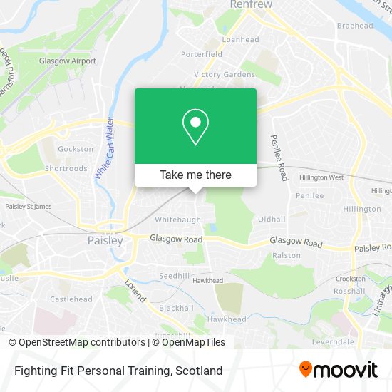 Fighting Fit Personal Training map