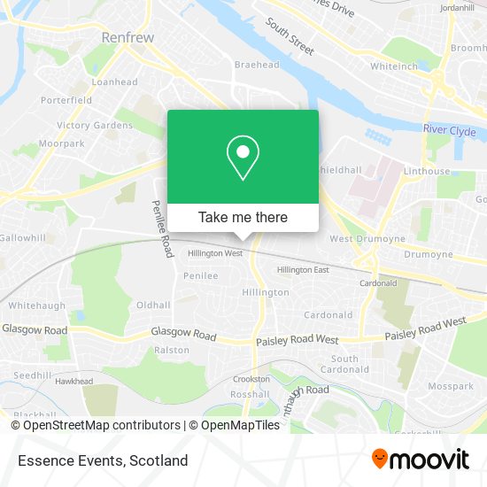 Essence Events map