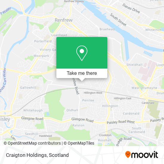 Craigton Holdings map