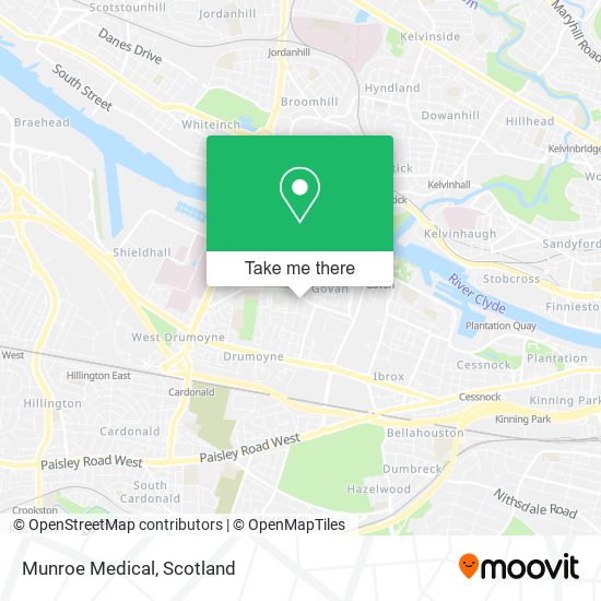 Munroe Medical map