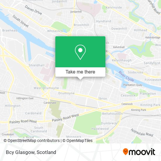 Bcy Glasgow map