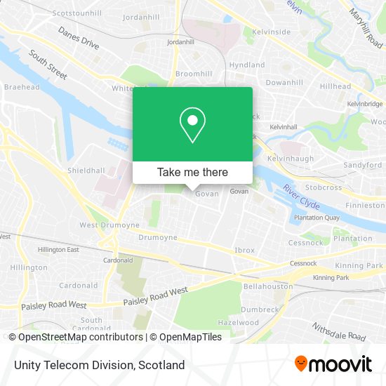 Unity Telecom Division map