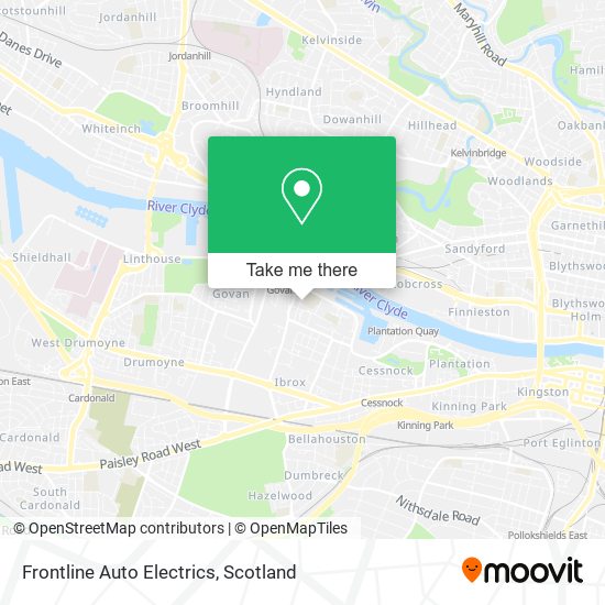 Frontline Auto Electrics map