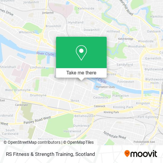 RS Fitness & Strength Training map