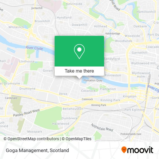 Goga Management map