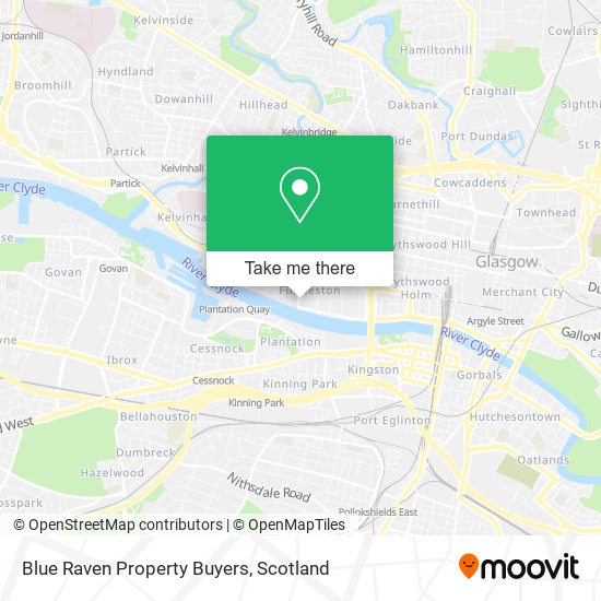 Blue Raven Property Buyers map