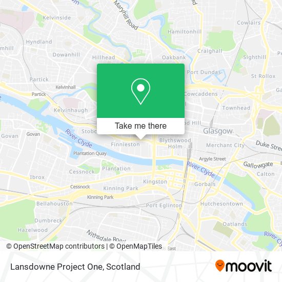 Lansdowne Project One map