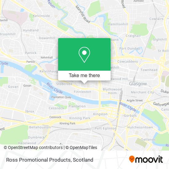 Ross Promotional Products map