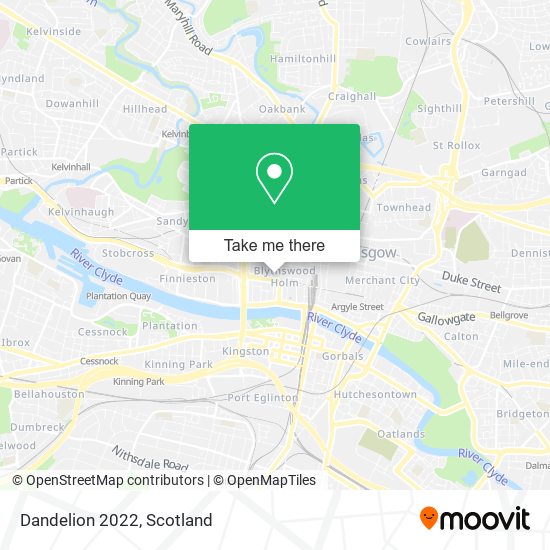 Dandelion 2022 map
