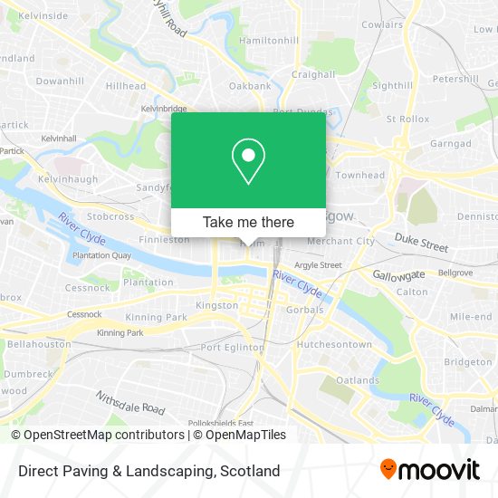 Direct Paving & Landscaping map