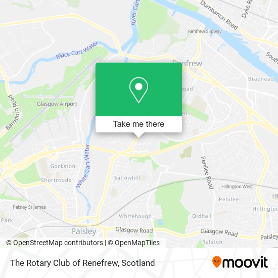 The Rotary Club of Renefrew map