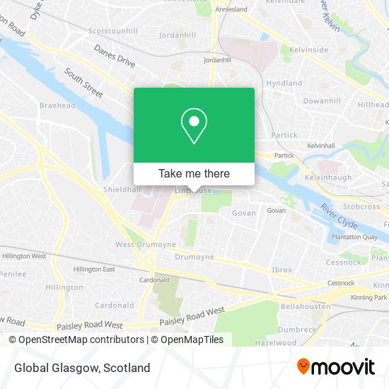 Global Glasgow map