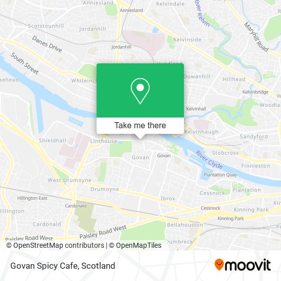 Govan Spicy Cafe map