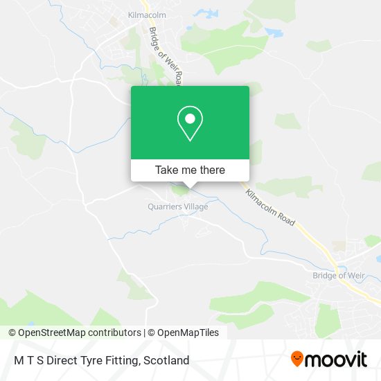 M T S Direct Tyre Fitting map