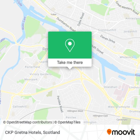 CKP Gretna Hotels map