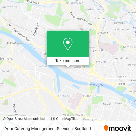 Your Catering Management Services map