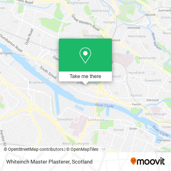 Whiteinch Master Plasterer map
