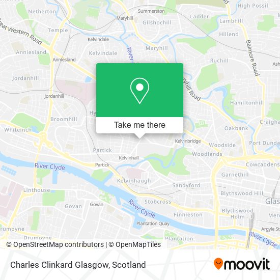 Charles Clinkard Glasgow map