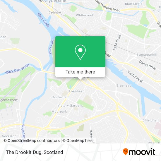 The Drookit Dug map