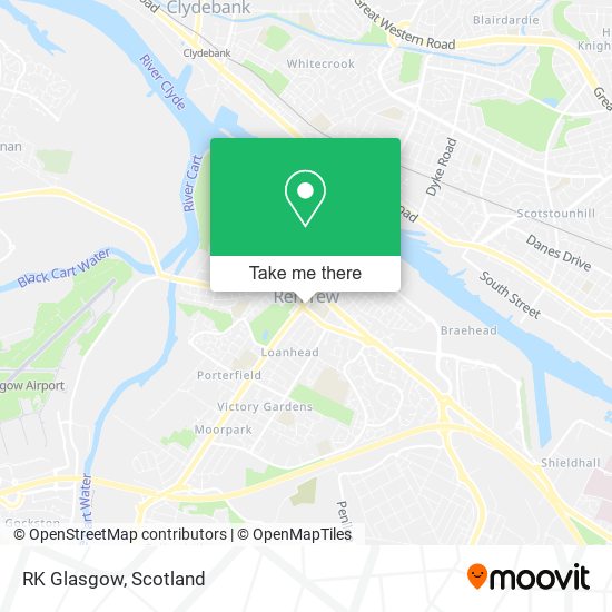 RK Glasgow map