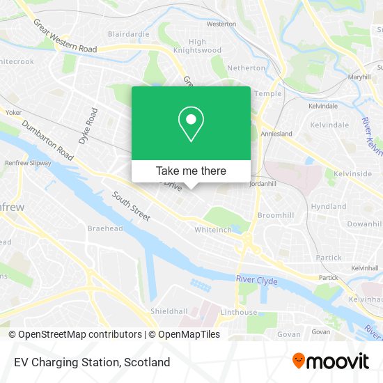 EV Charging Station map