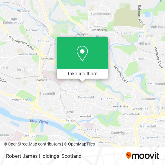 Robert James Holdings map