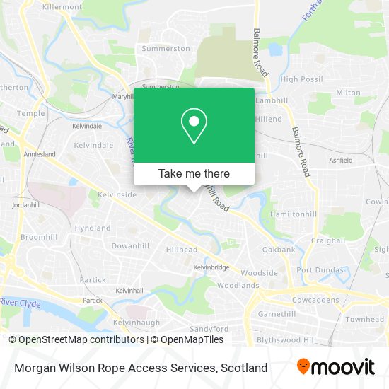 Morgan Wilson Rope Access Services map