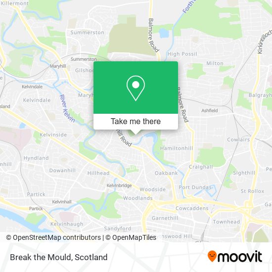 Break the Mould map