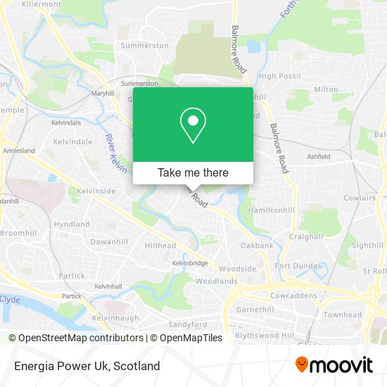 Energia Power Uk map