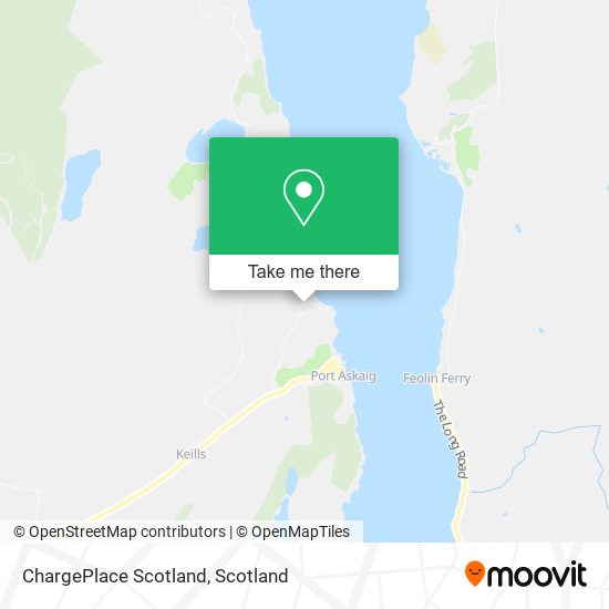 ChargePlace Scotland map