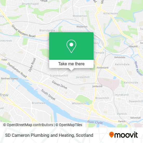 SD Cameron Plumbing and Heating map