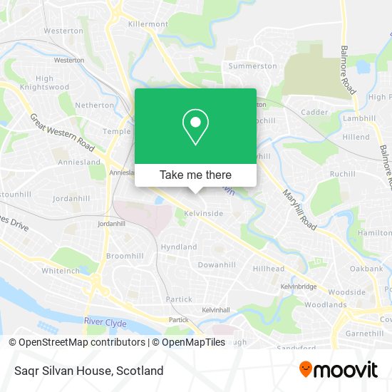Saqr Silvan House map