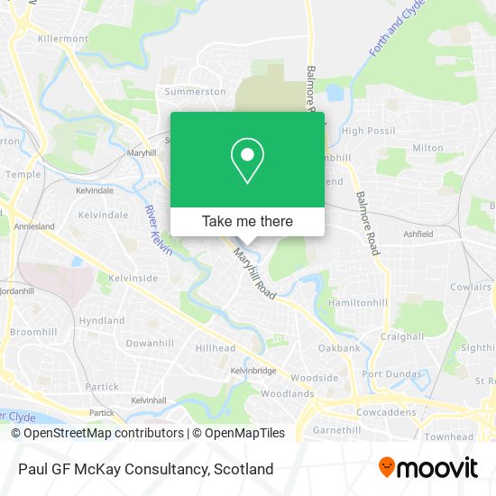 Paul GF McKay Consultancy map