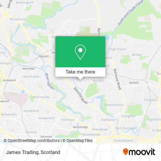 James Trading map