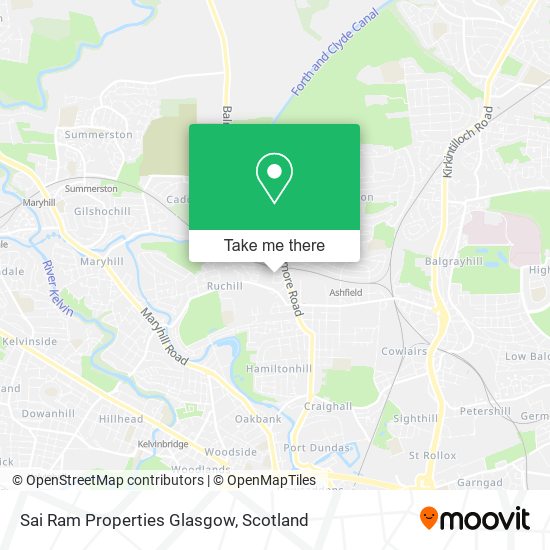 Sai Ram Properties Glasgow map