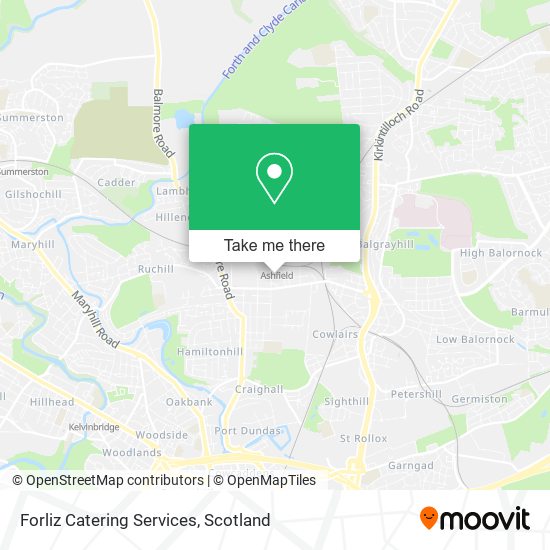 Forliz Catering Services map