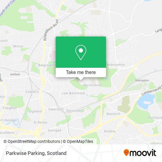 Parkwise Parking map