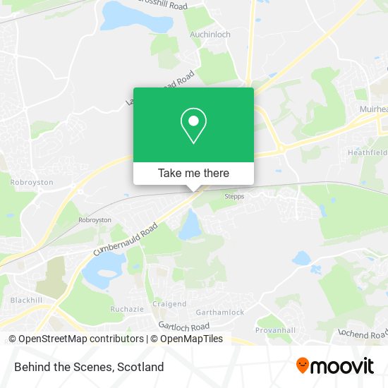 Behind the Scenes map
